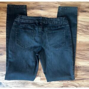 Maurice’s Black Everyday Low Rise Skinny Denim Jeans Size Medium.